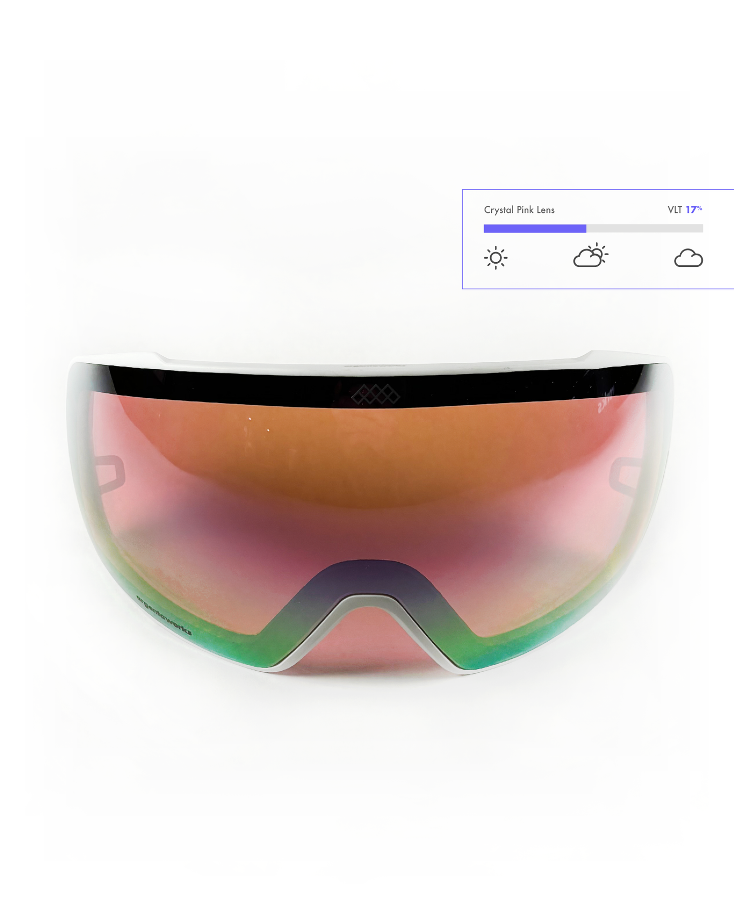 Tuscarora™ Crystal Pink Lens